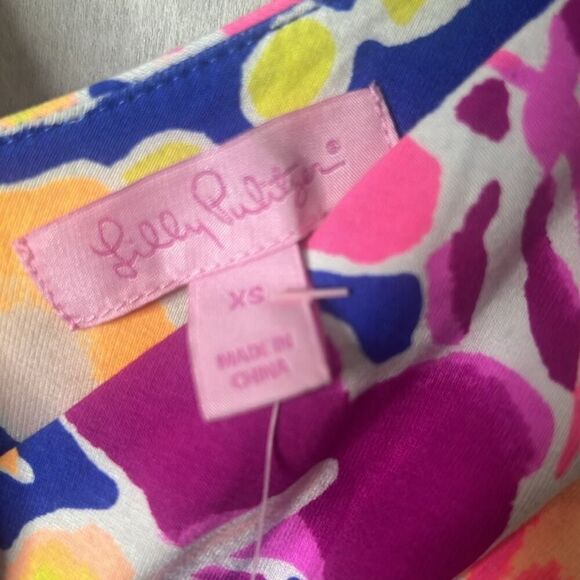 NWT LILLY PULITZER SLOANE MIDI DRESS SIZE‎ XS - Picture 5 of 8